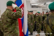 Slovenskí vojaci v Lotyšsku oslavovali 30. výročie vzniku SR