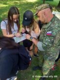 Ochrana človeka a zdravia na Strednej zdravotníckej skole s vojakmi 4. pluku logistiky