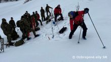 Výcvik príslušníkov Vojenskej polície - Avalanche special 2024