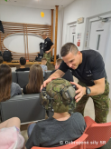 Vojenská polícia rozveselila onkologicky choré deti vo Fakultnej nemocnici s poliklinikou F.D. Roosevelta Banská Bystrica