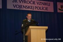 Oslava 20. výročia vzniku Vojenskej polície