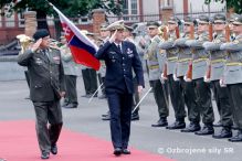 Predseda Vojenskho vboru E generl Patrick de Rousiers navtvil Slovensko