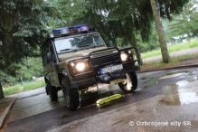 Systémy ochrany priestoru a nový skener pre vojenských policajtov 