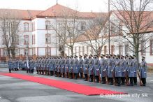 Privítanie ministra obrany Gruzínska